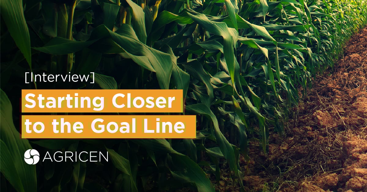 [Interview] Starting Closer to the Goal Line